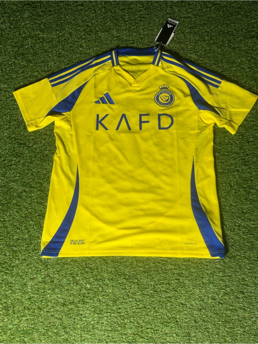 Al Nassr 24/25 Home Jersey C.Ronaldo #7 NWT Men’s Size L
